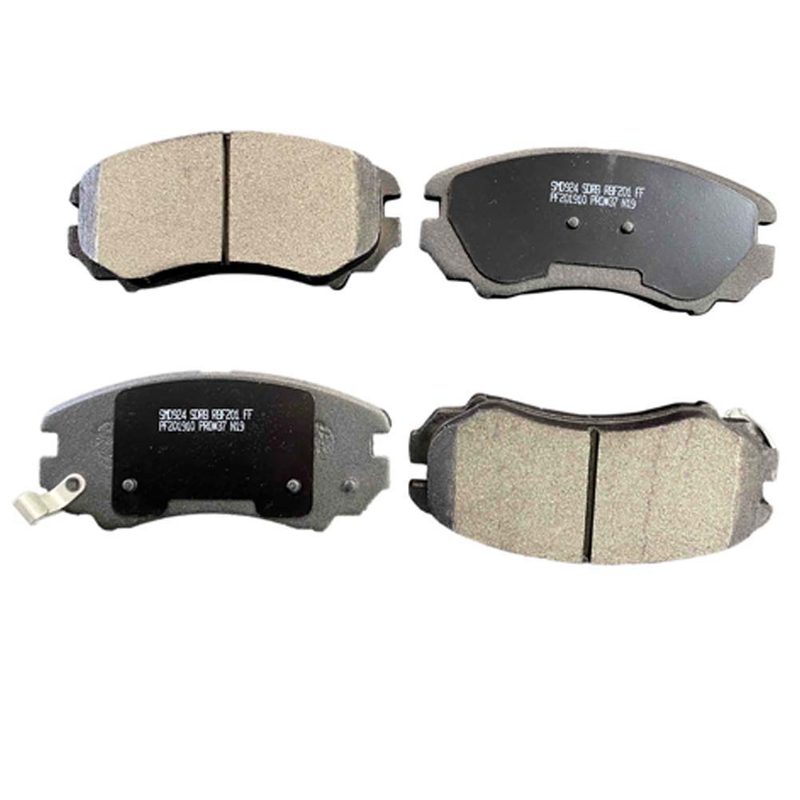 Semi-metallic brake pads